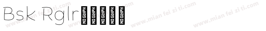 Biski Regular字体转换